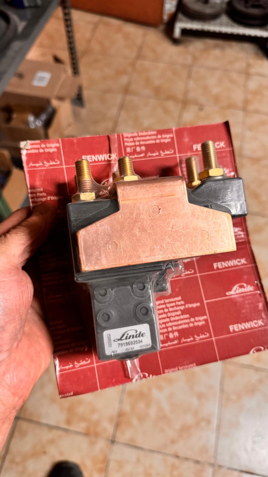 Linde bakır kontaktör